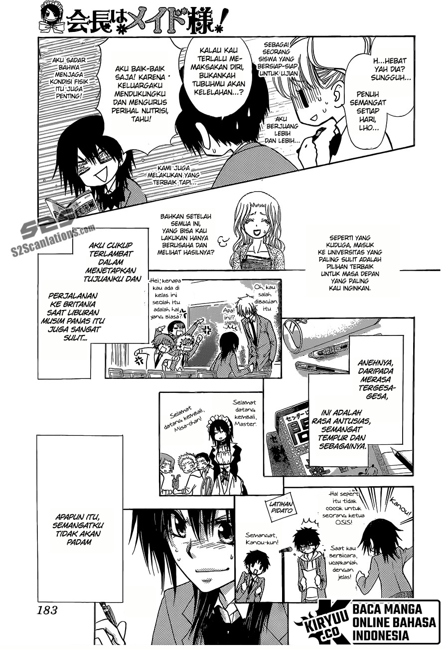 Kaichou wa Maid-sama! Chapter 81 Gambar 22