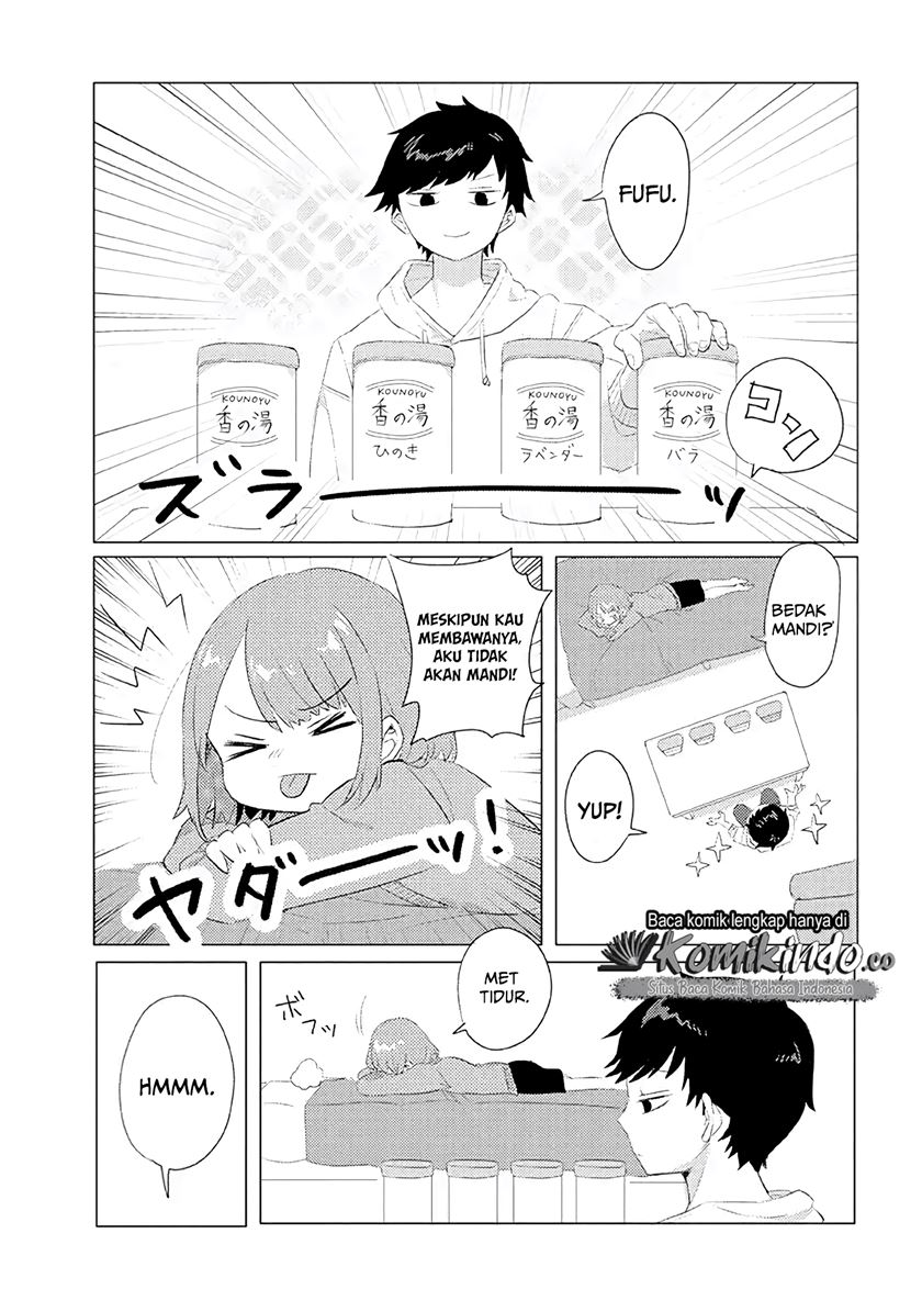 Girlfriend Who Absolutely Doesn’t Want to Take a Bath VS Boyfriend Who Absolutely Wants Her to Take a Bath Chapter 03 Gambar 4