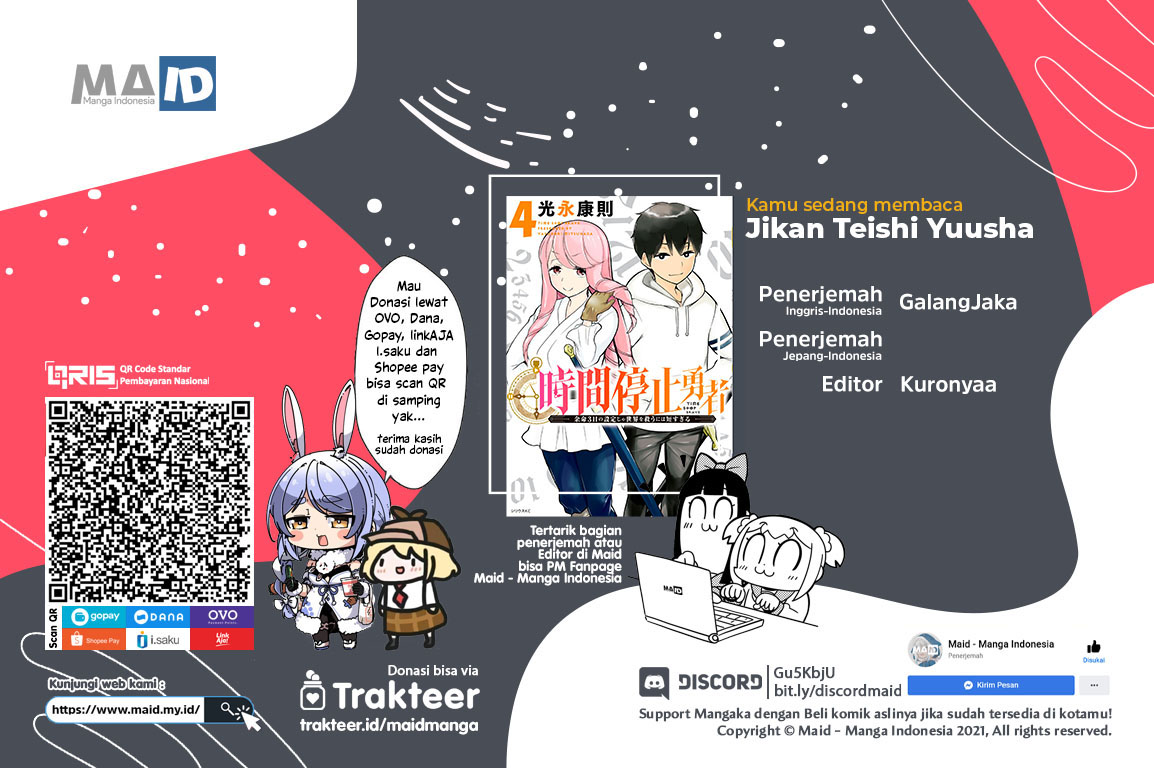 Baca Komik Jikan Teishi Yuusha Chapter 08 Gambar 1