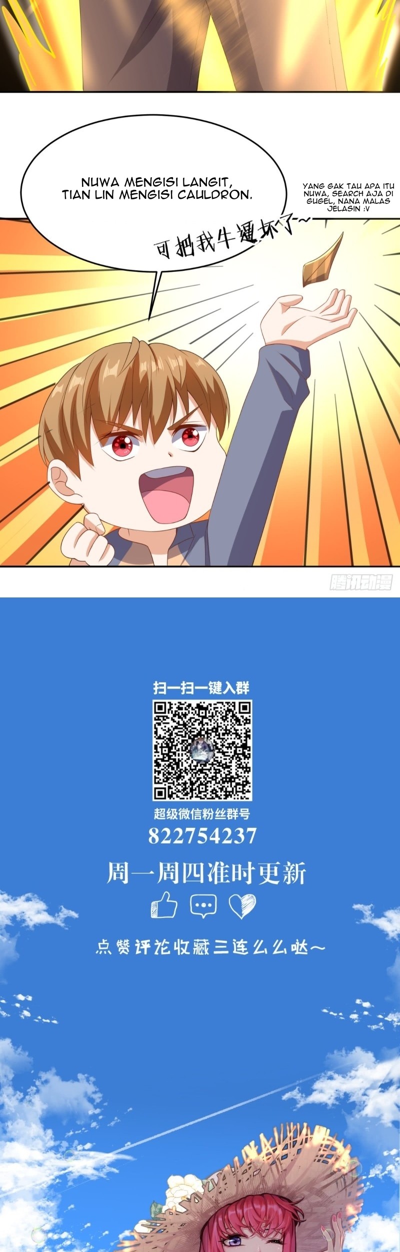 Super WeChat Chapter 113 Gambar 23