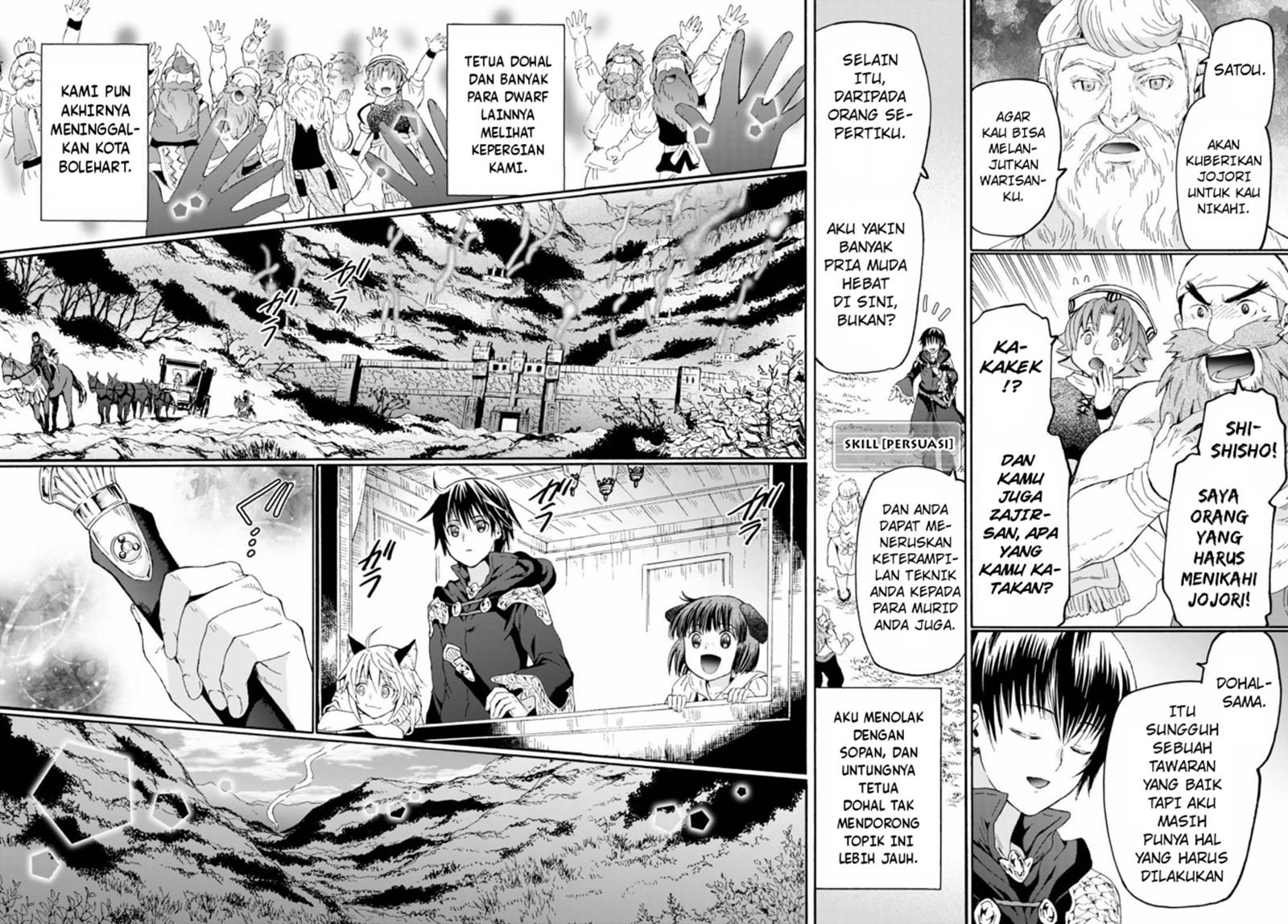 Death March kara Hajimaru Isekai Kyousoukyoku Chapter 75 Gambar 15