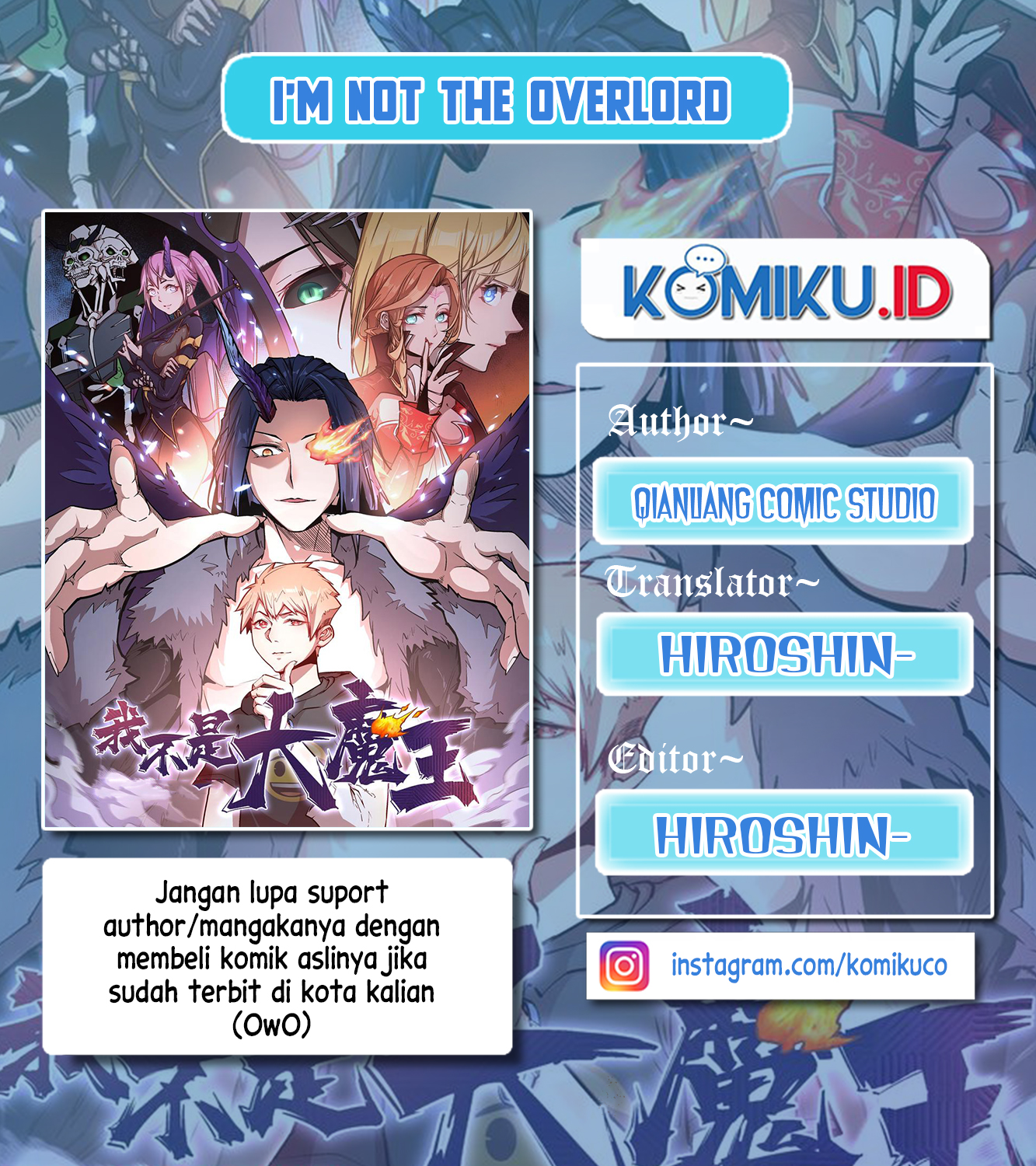 Baca Komik I’m Not The Overlord Chapter 8 Gambar 1