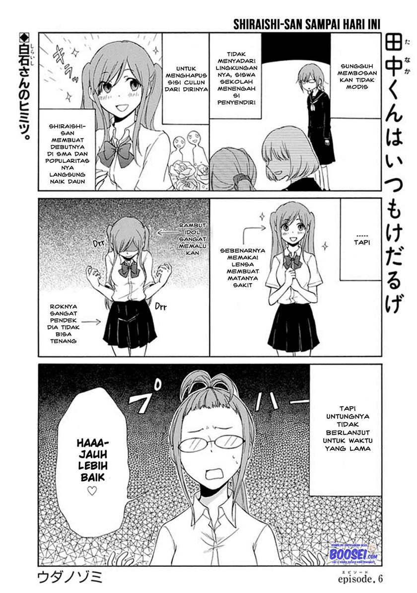 Tanaka-kun wa Itsumo Kedaruge Chapter 06 Gambar 3