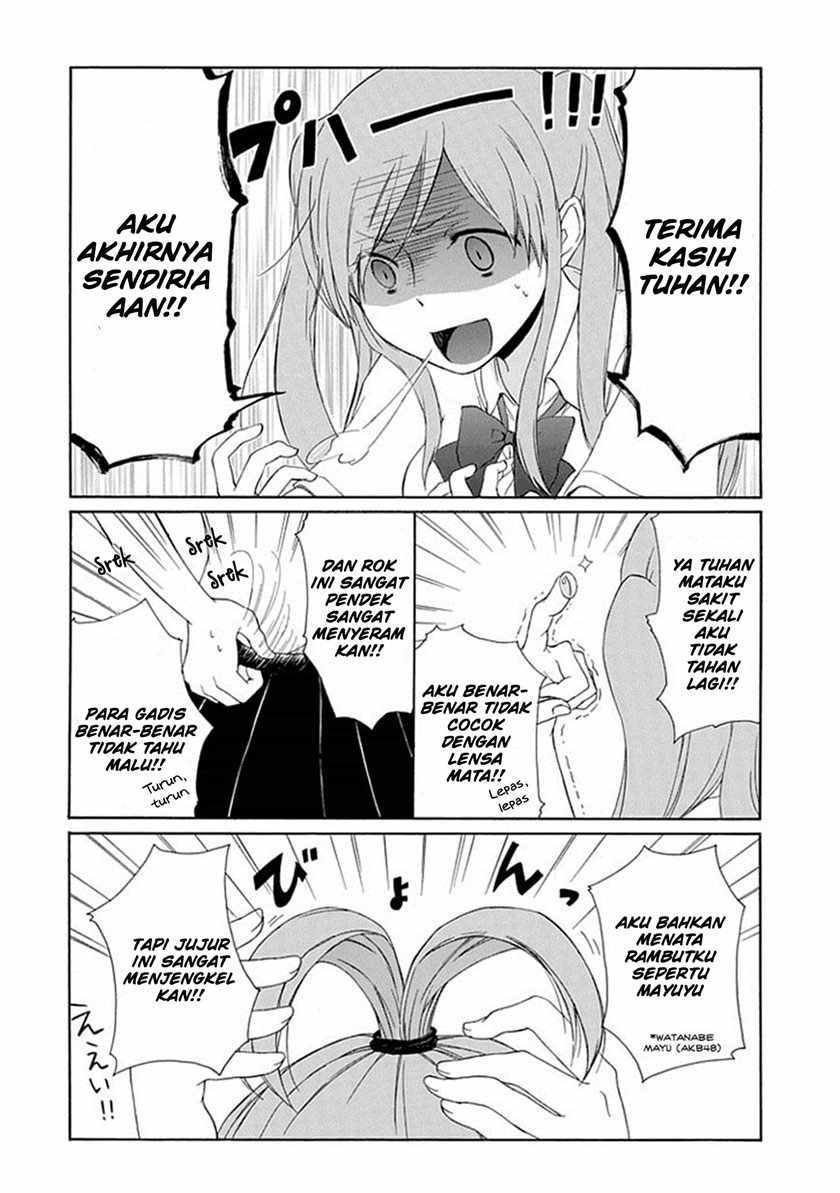 Tanaka-kun wa Itsumo Kedaruge Chapter 05 Gambar 16