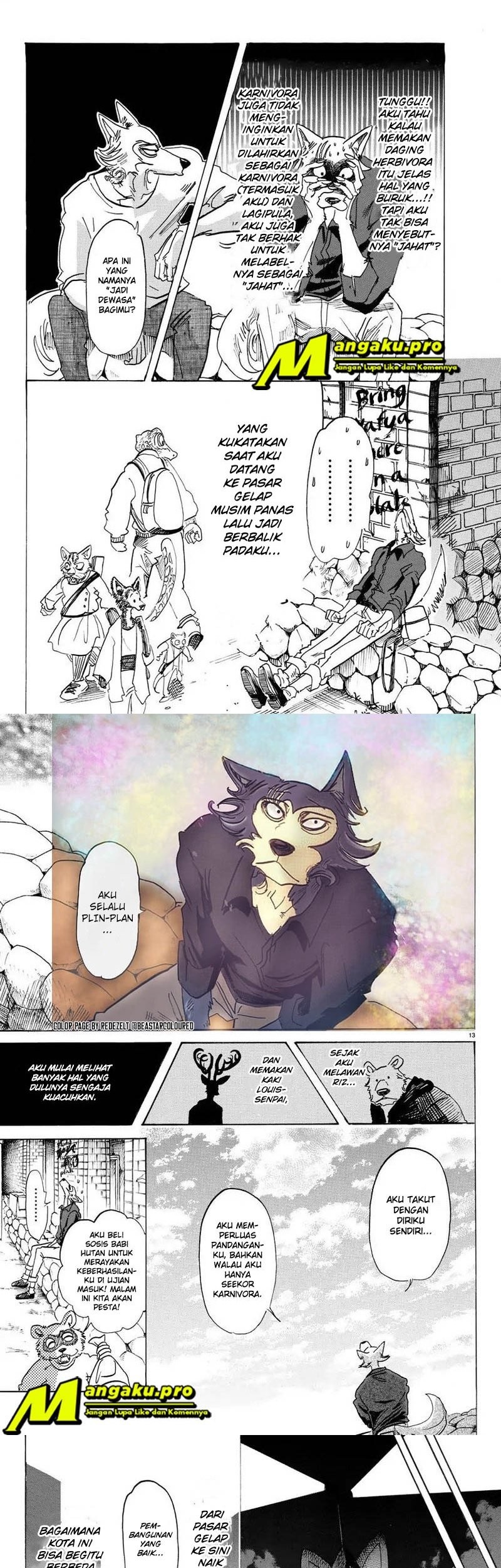 Beastars Chapter 116 Gambar 9