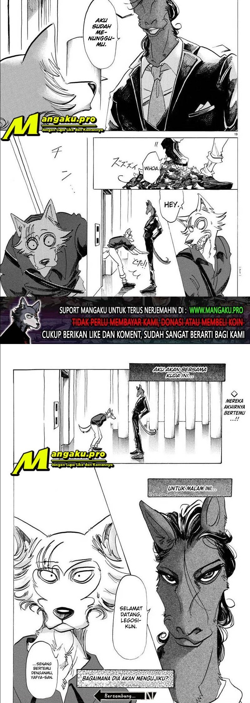 Beastars Chapter 116 Gambar 13