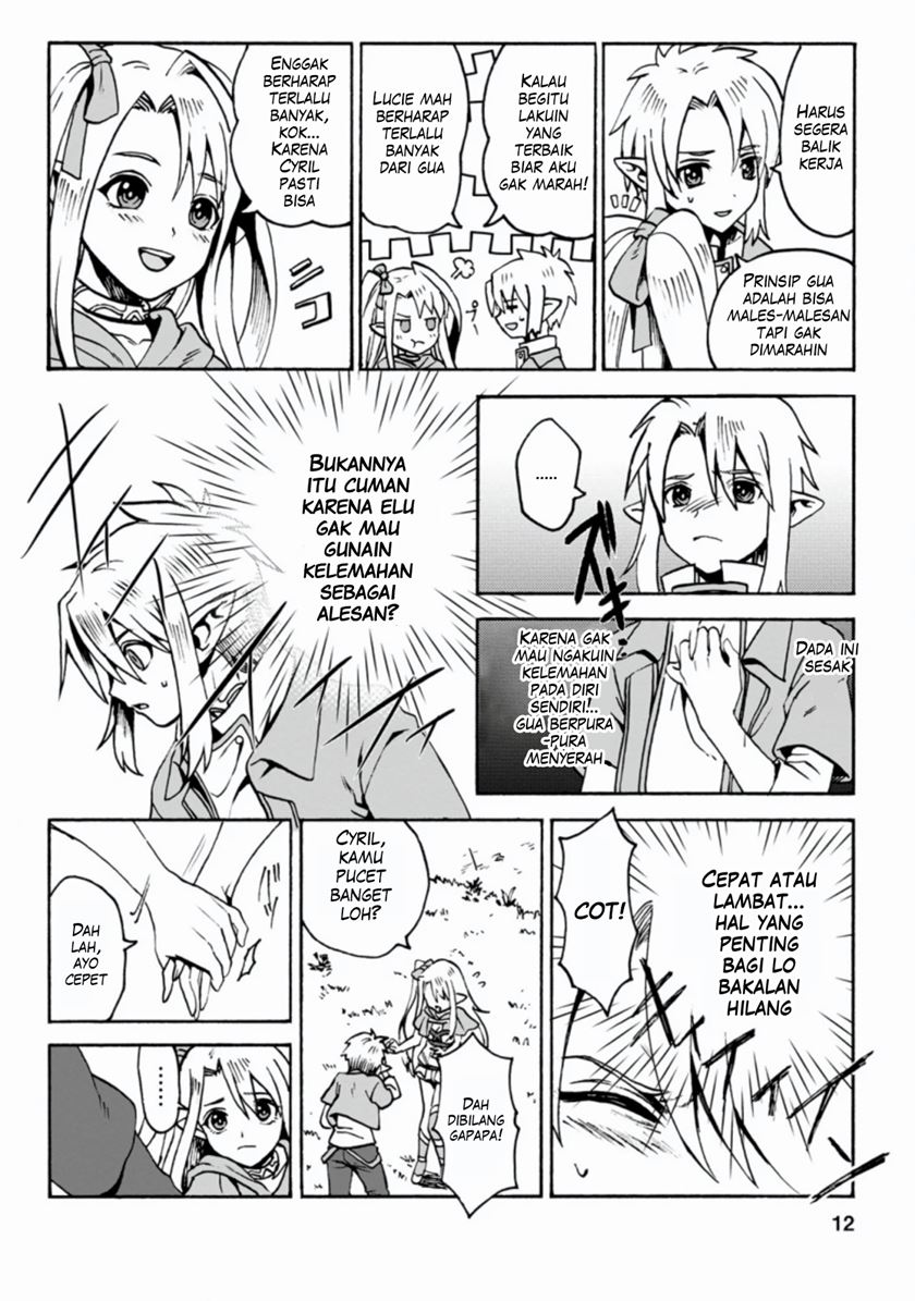 Elf Tensei Kara no Cheat Kenkokuki Chapter 01.1 Gambar 11