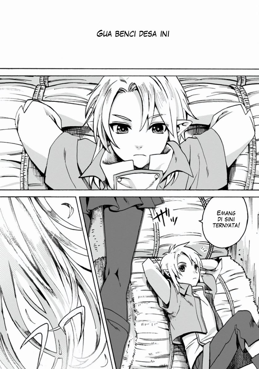 Elf Tensei Kara no Cheat Kenkokuki Chapter 01.1 Gambar 5