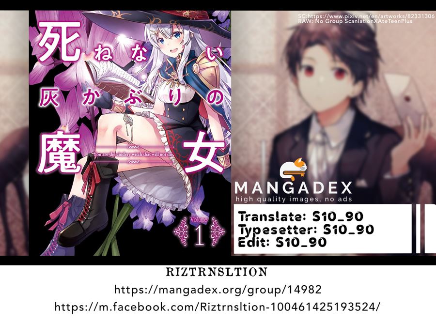 Baca Komik Kimi wa Shinenai Hai Kaburi no Majo Chapter 01.3 Gambar 1