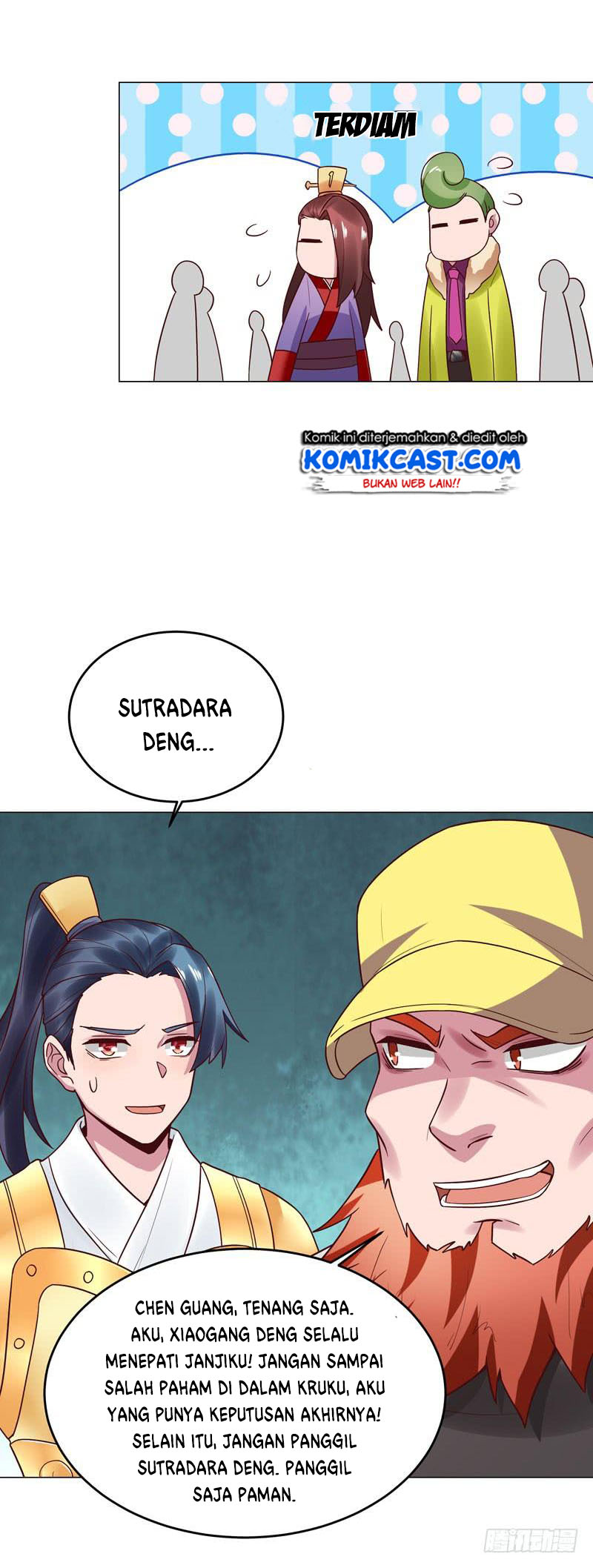 Carrying The Goddess Along Chapter 34 Gambar 25