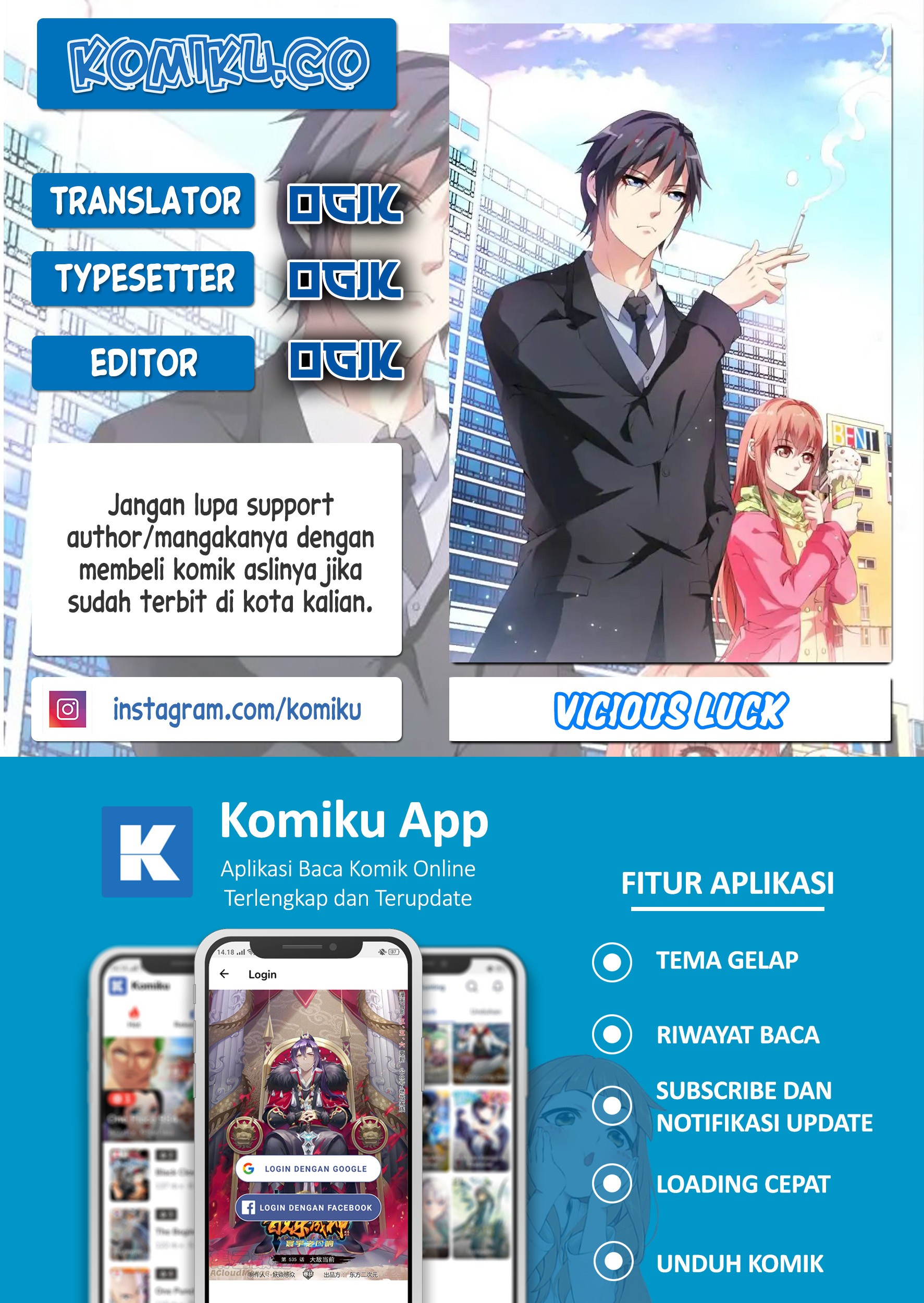 Baca Komik Vicious Luck Chapter 13 Gambar 1