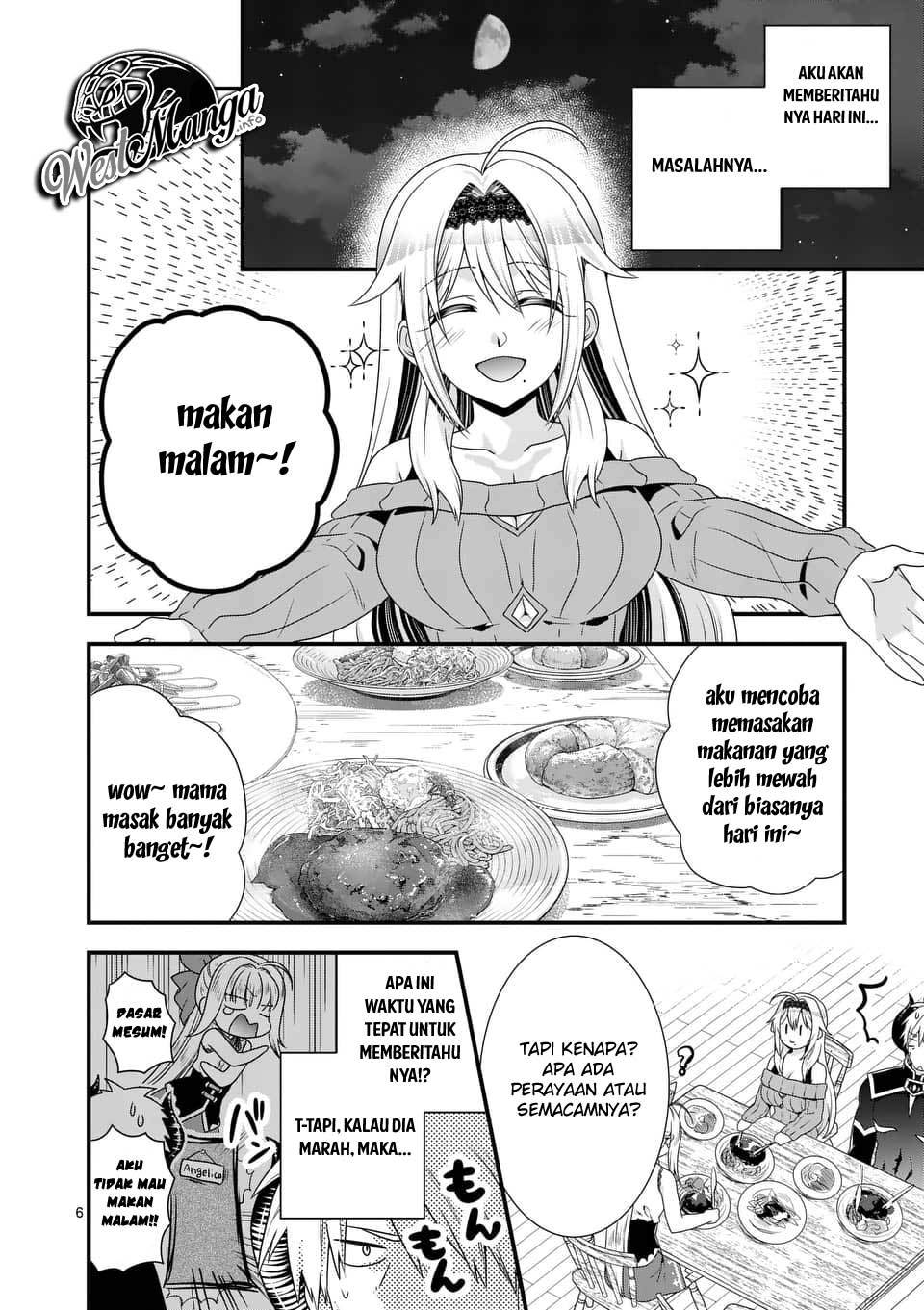 Maou desu Onna Yuusha no Hahaoya to Saikon Shita no de Onna Yuusha ga Giri no Musume ni Narimashita Chapter 41 Gambar 8