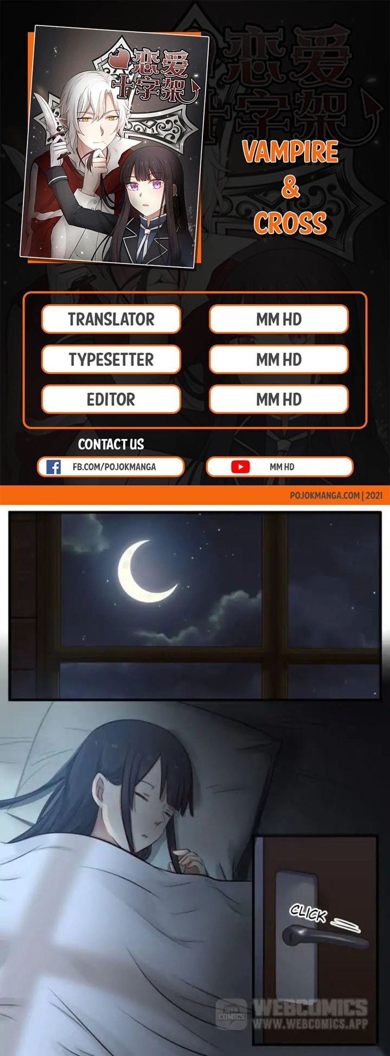 Baca Komik Vampire & Cross Chapter 39 Gambar 1