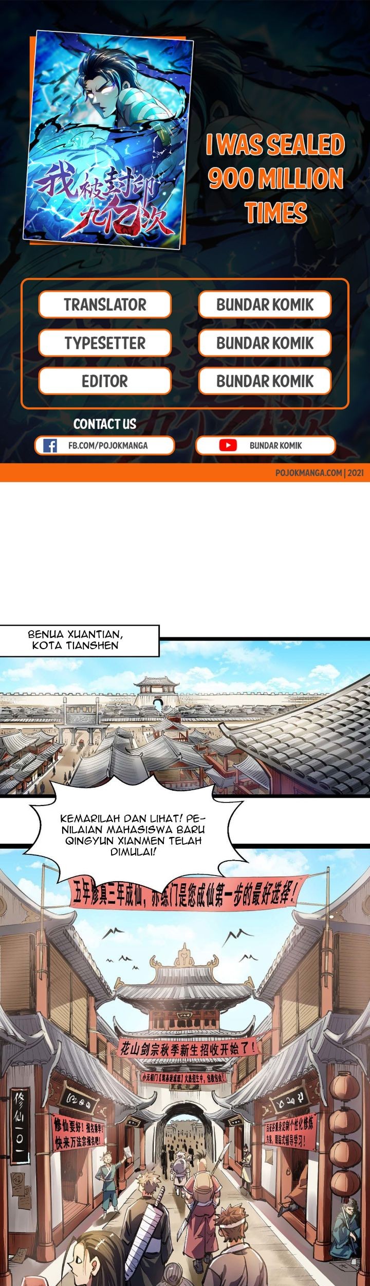 Baca Komik I Was Sealed 900 Million Times Chapter 02 Gambar 1