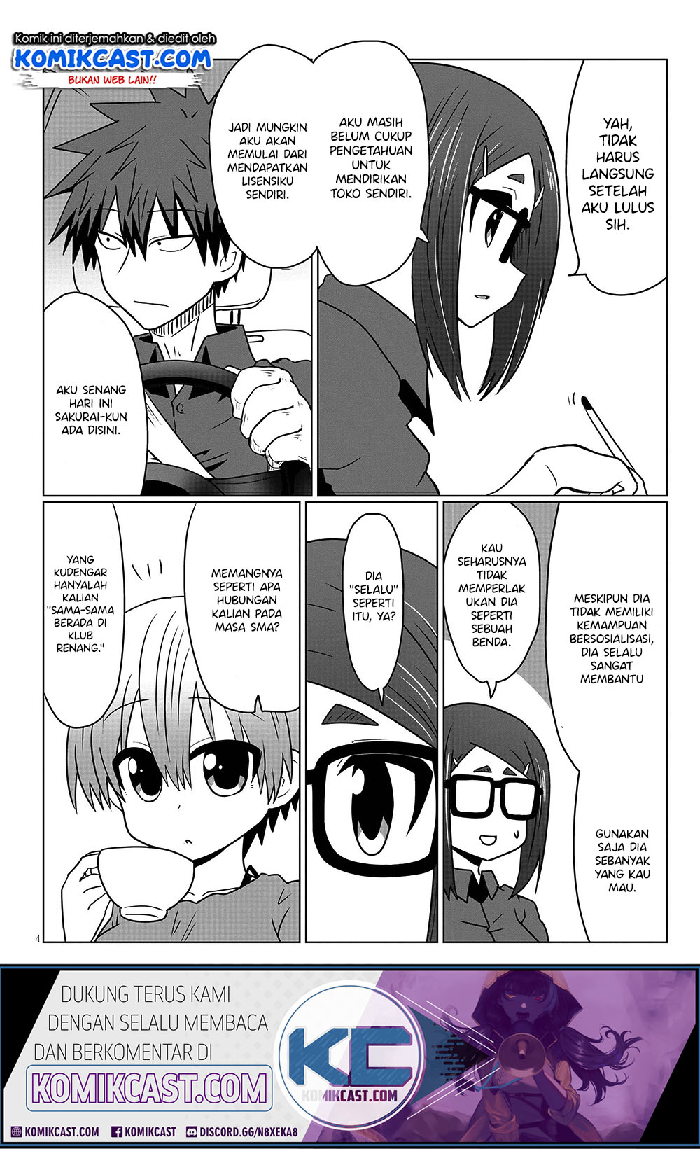 Uzaki-chan wa Asobitai! Chapter 30 Gambar 5