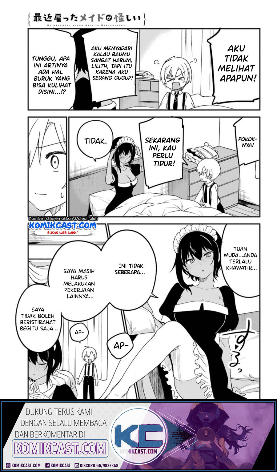 My Recently Hired Maid Is Suspicious Chapter 09 Gambar 12