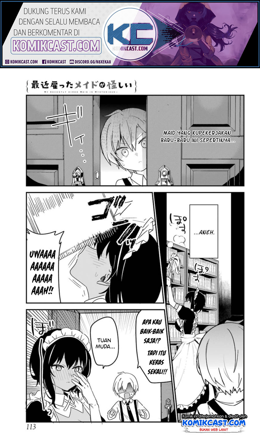 My Recently Hired Maid Is Suspicious Chapter 09 Gambar 4