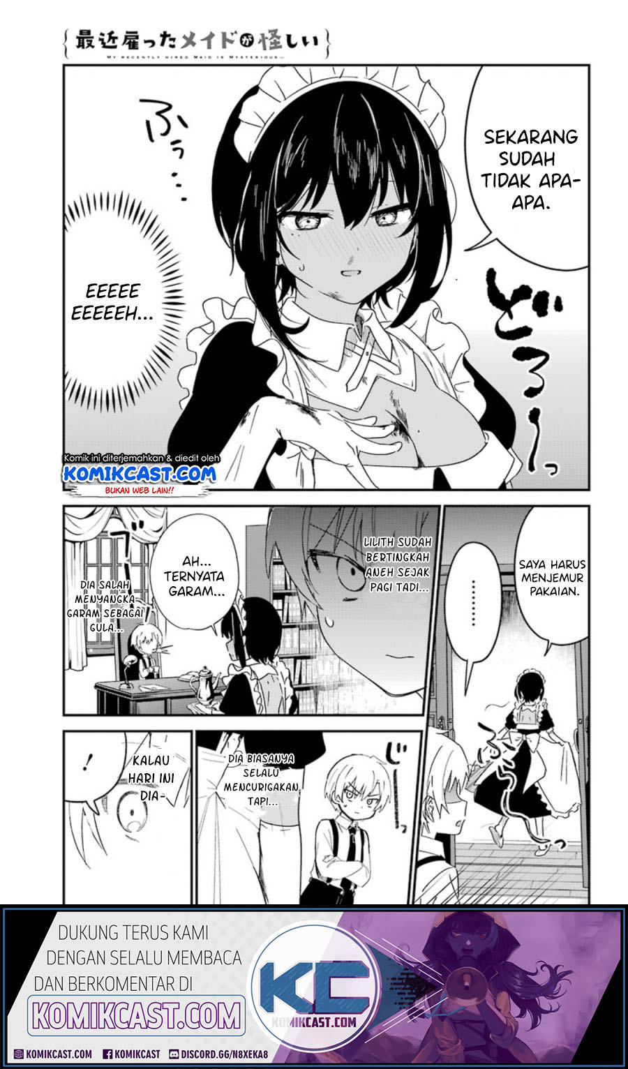 My Recently Hired Maid Is Suspicious Chapter 09 Gambar 6
