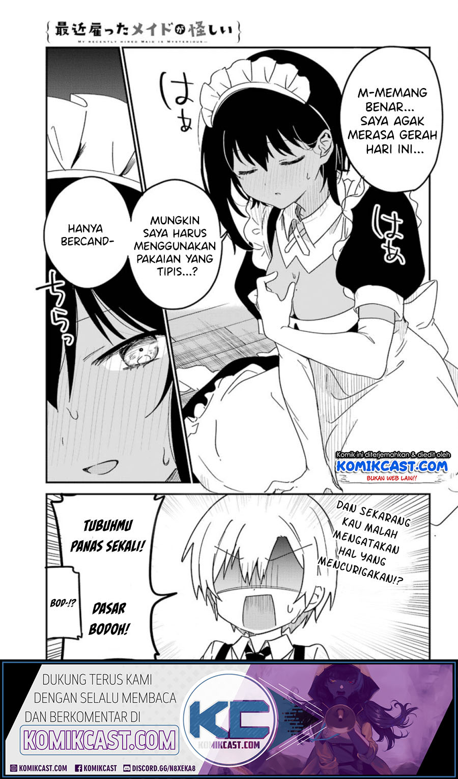 My Recently Hired Maid Is Suspicious Chapter 09 Gambar 8