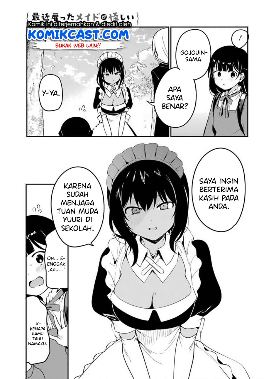 My Recently Hired Maid Is Suspicious Chapter 06 Gambar 16