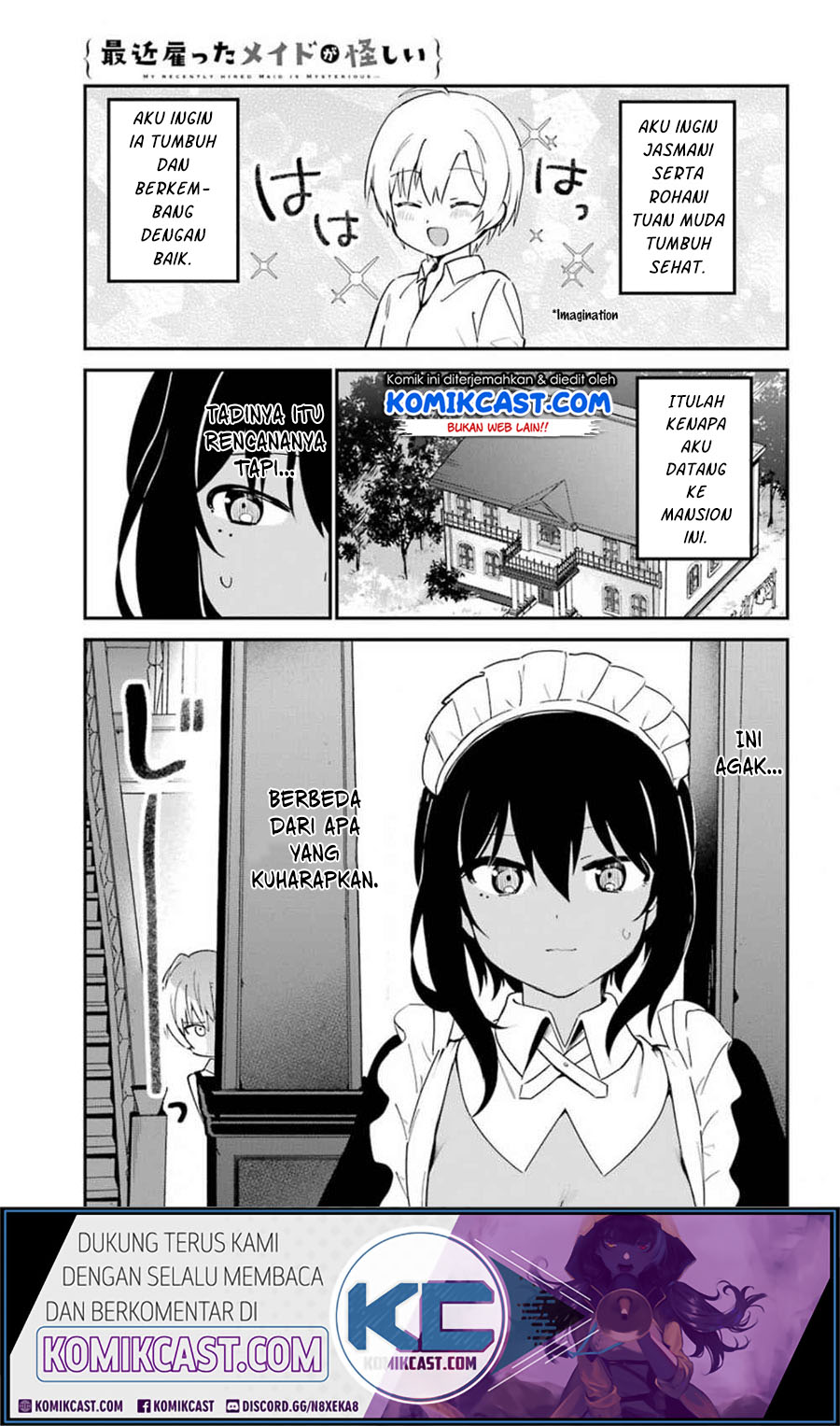My Recently Hired Maid Is Suspicious Chapter 05 Gambar 4
