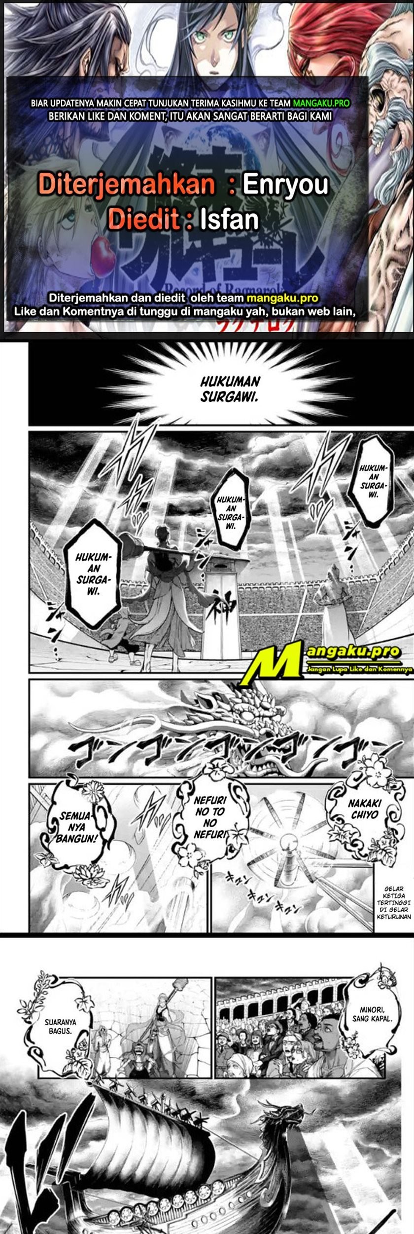 Baca Komik Shuumatsu no Valkyrie Chapter 44.2 Gambar 1