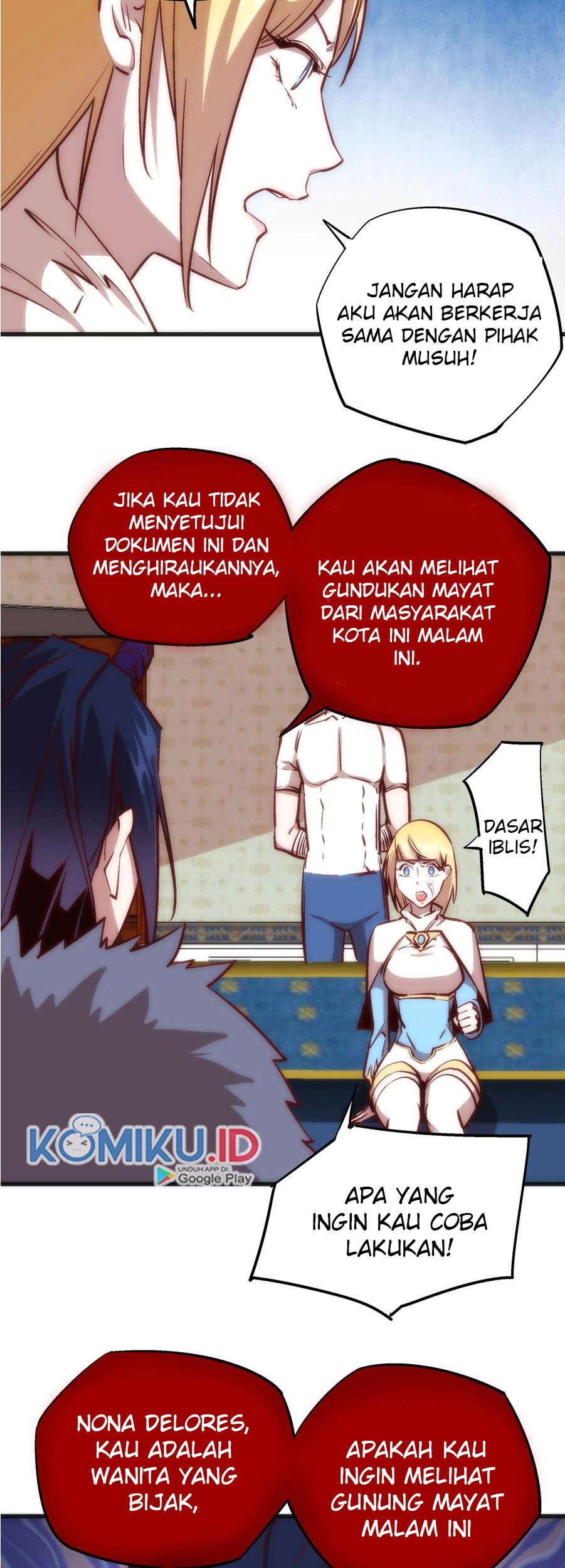 I’m Not The Overlord Chapter 9 Gambar 28