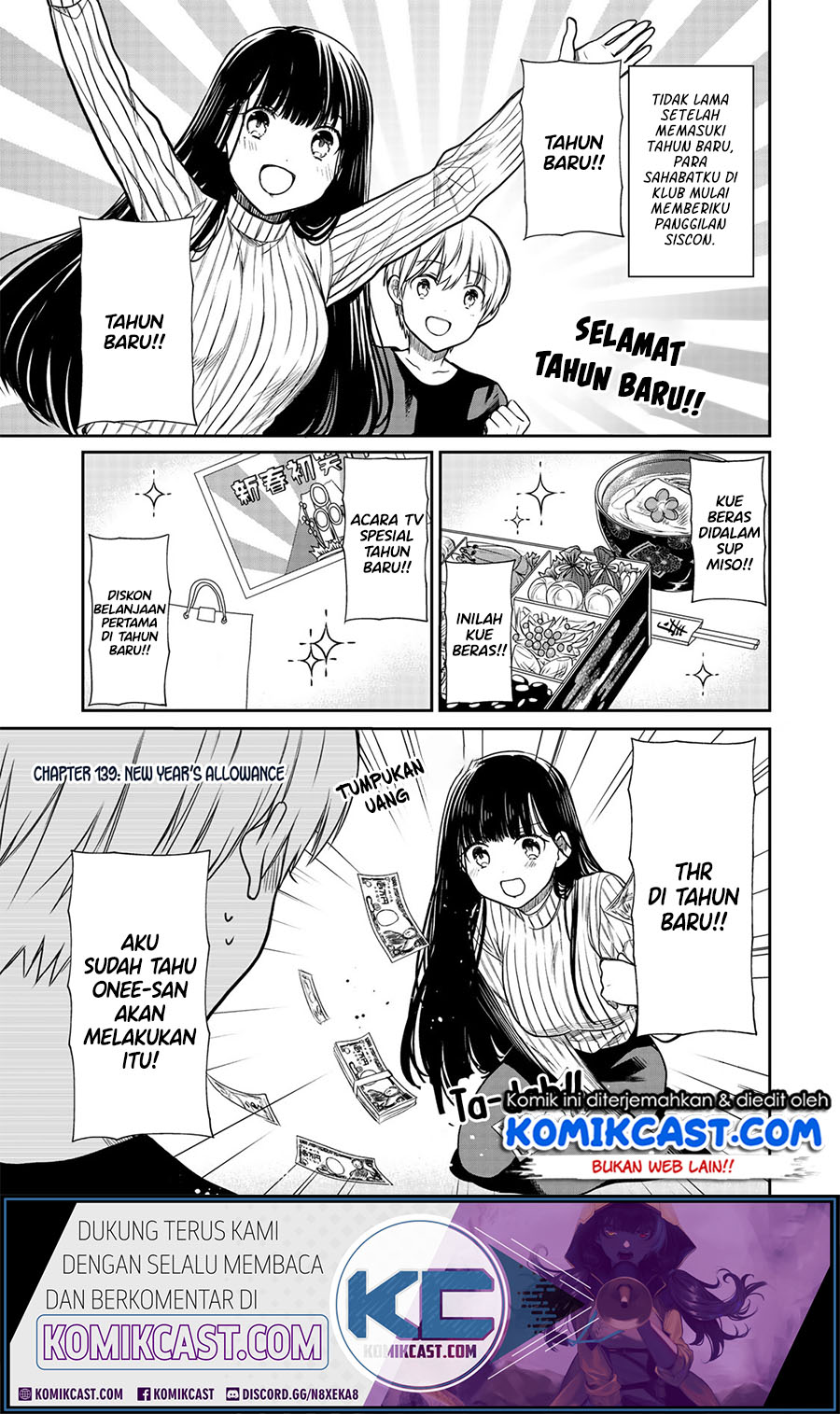 Baca Danshi Koukousei wo Yashinaitai Onee-san no Hanashi Chapter 140 Gambar 2