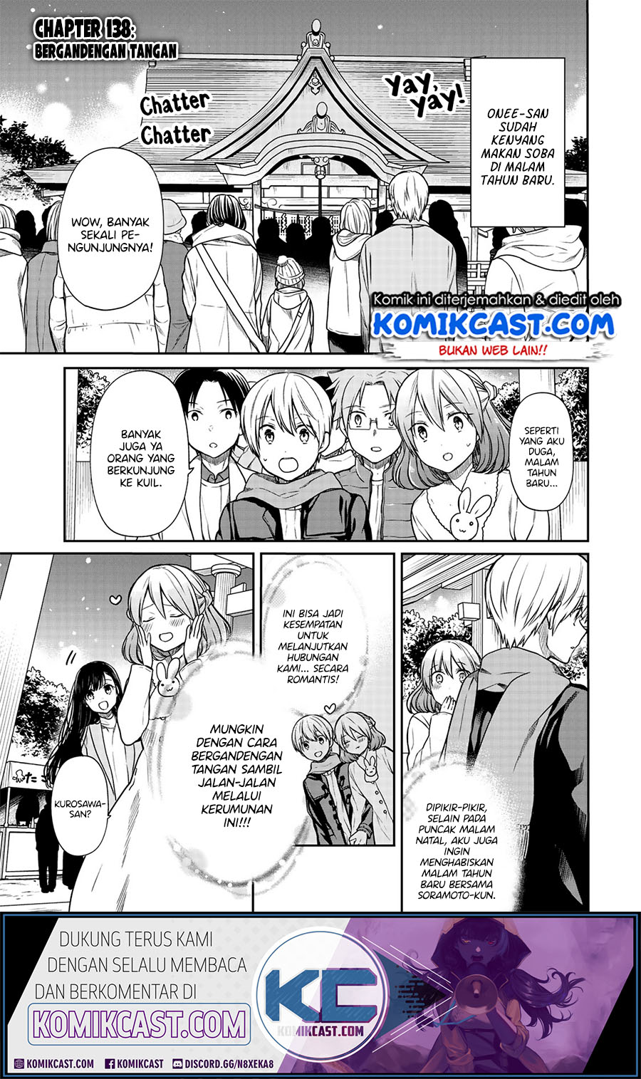 Baca Danshi Koukousei wo Yashinaitai Onee-san no Hanashi Chapter 139 Gambar 2