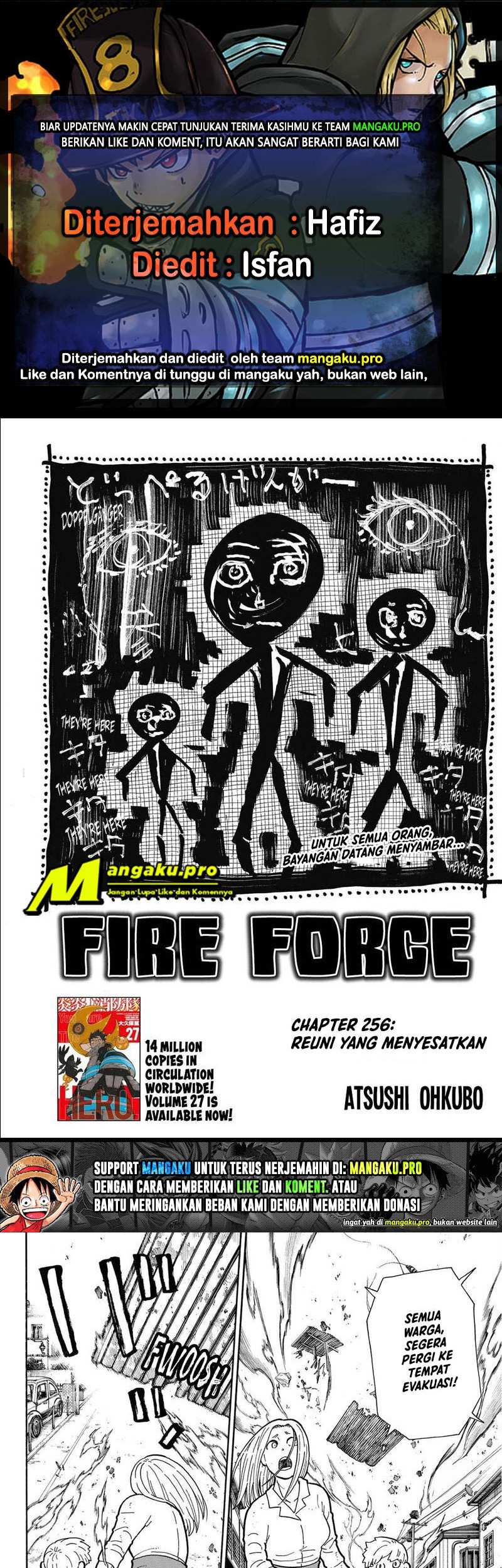 Baca Komik Fire Brigade of Flames Chapter 256 Gambar 1
