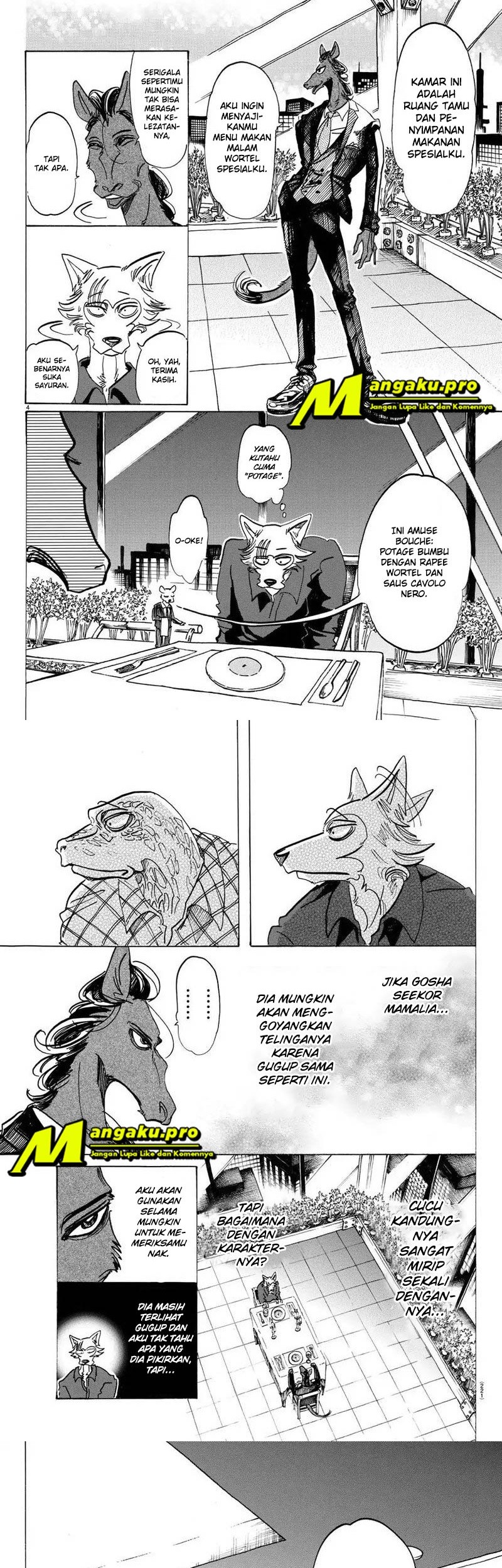 Beastars Chapter 117 Gambar 3