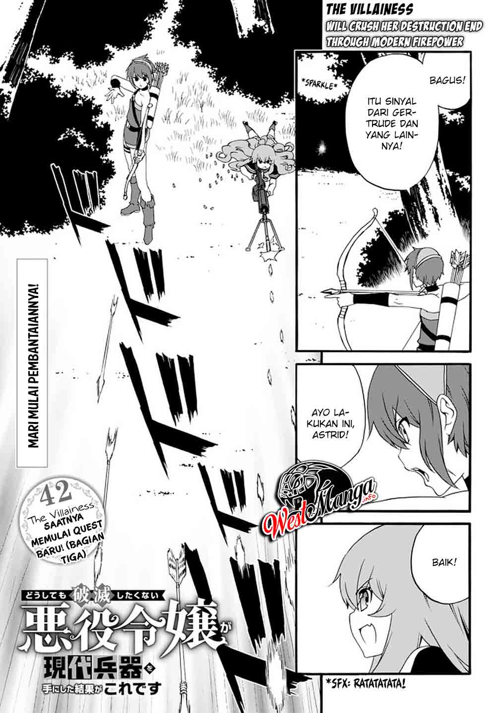 The Villainess Will Crush Her Destruction End Through Modern Firepower Chapter 42 Gambar 3