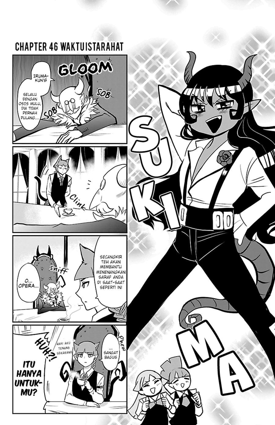 Baca Komik Mairimashita! Iruma-kun Chapter 52.5 Gambar 1