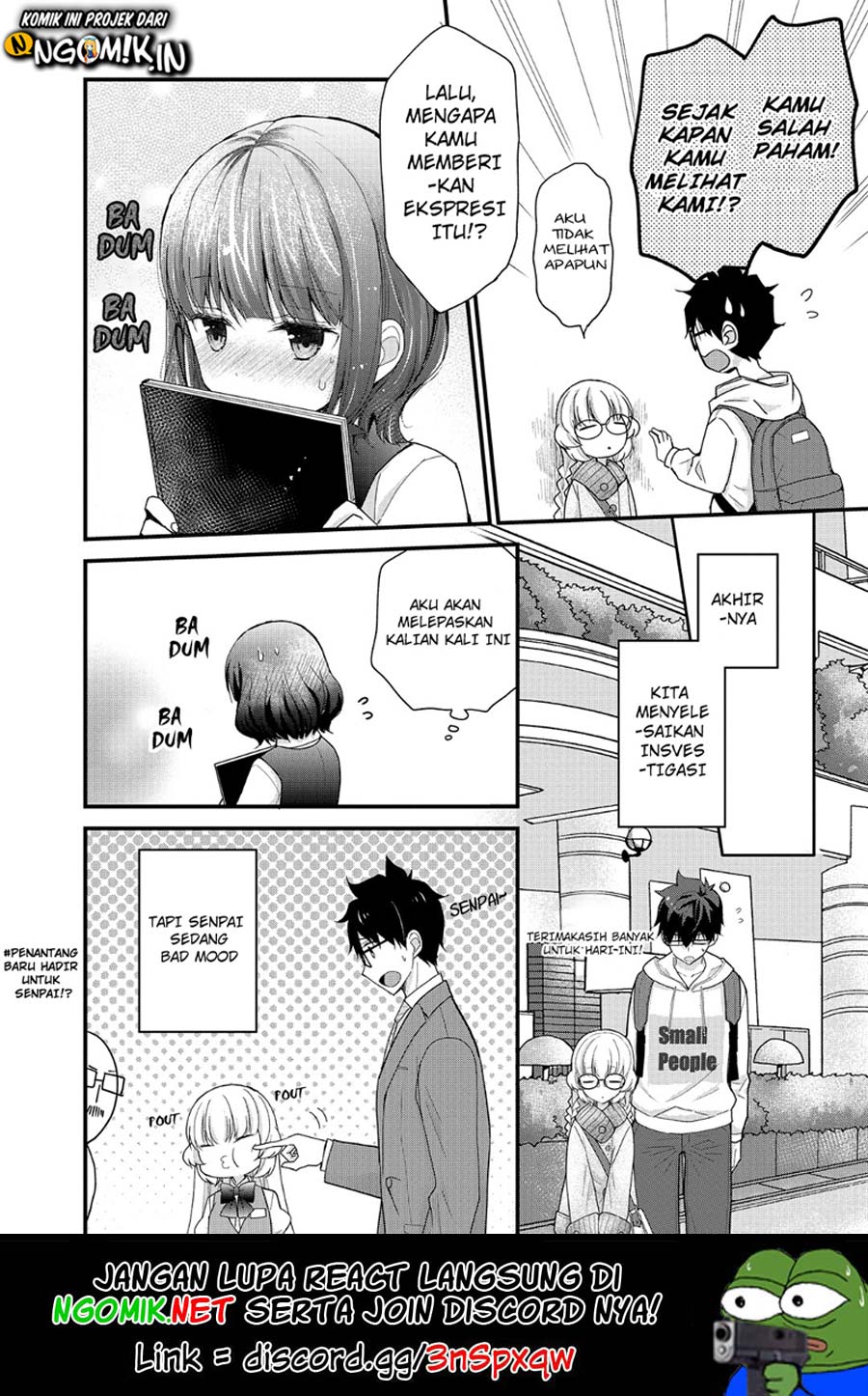 Chicchai Kanojo Senpai ga Kawaisugiru Chapter 05 Gambar 13