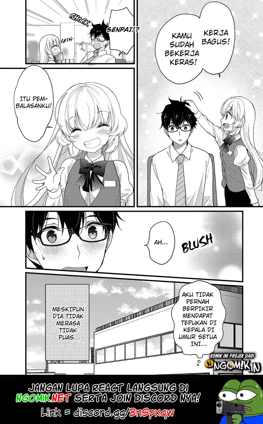 Chicchai Kanojo Senpai ga Kawaisugiru Chapter 01 Gambar 13