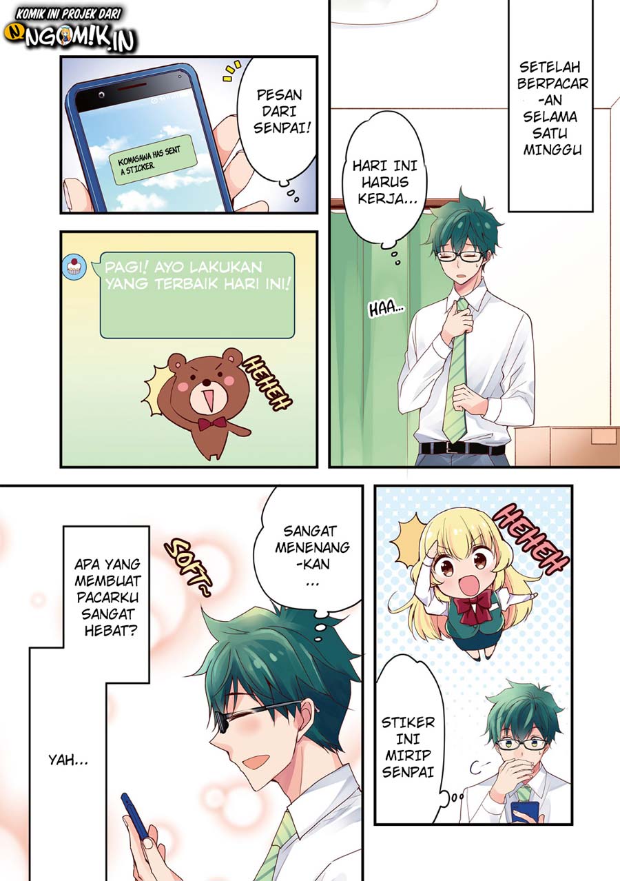 Chicchai Kanojo Senpai ga Kawaisugiru Chapter 01 Gambar 3