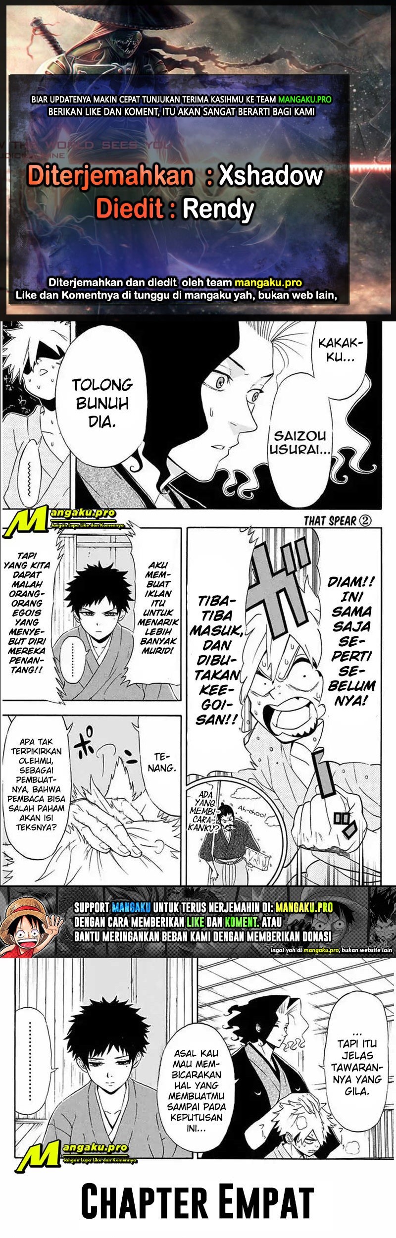 Baca Komik Mutou Black Chapter 04 Gambar 1