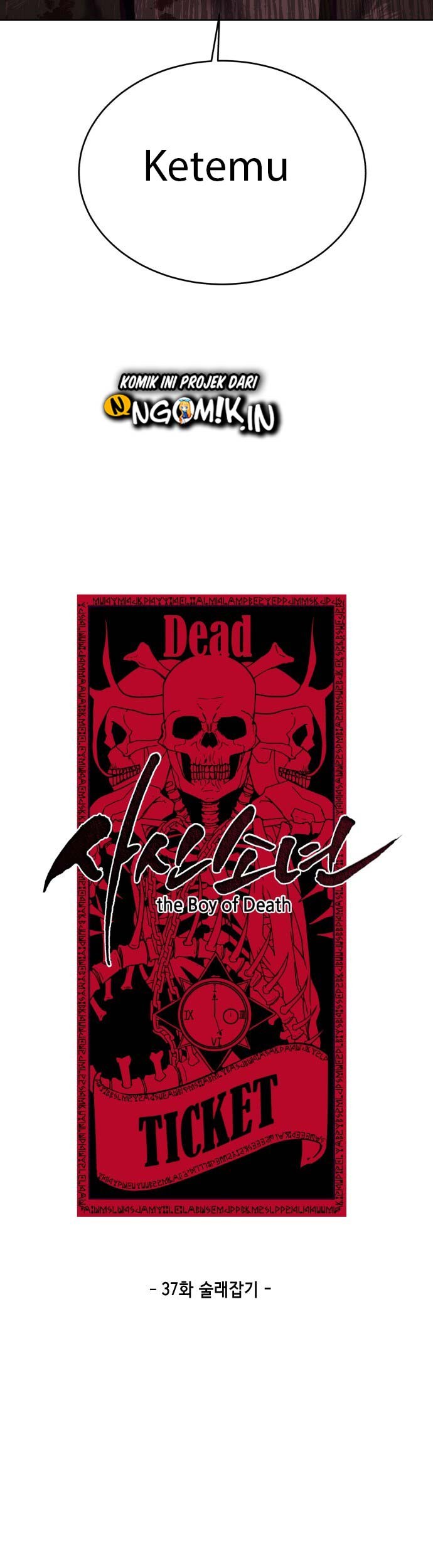 The Boy of Death Chapter 37 Gambar 5