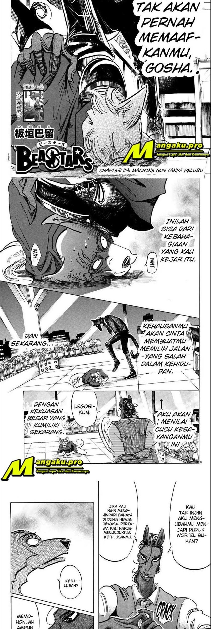 Baca  Beastars Chapter 118 Gambar 2