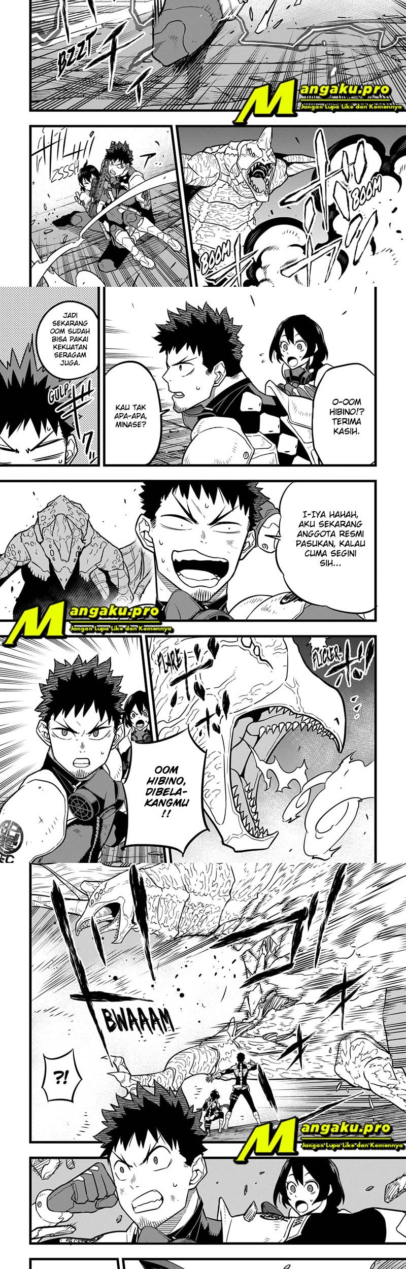 Baca 8Kaijuu Chapter 27 Gambar 2