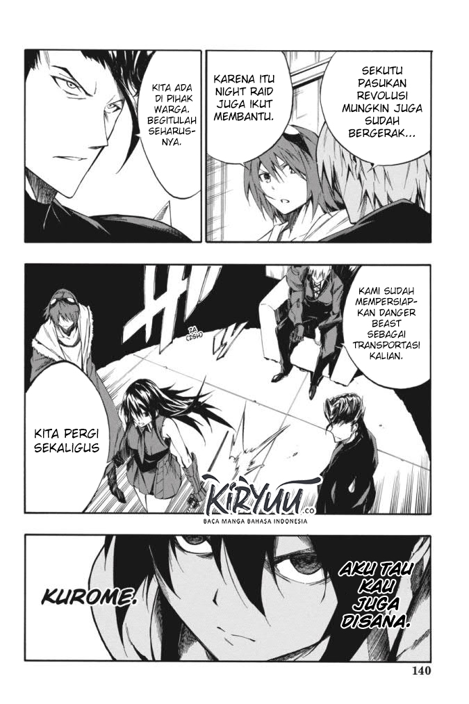 Akame ga Kill! Zero Chapter 59 Gambar 17