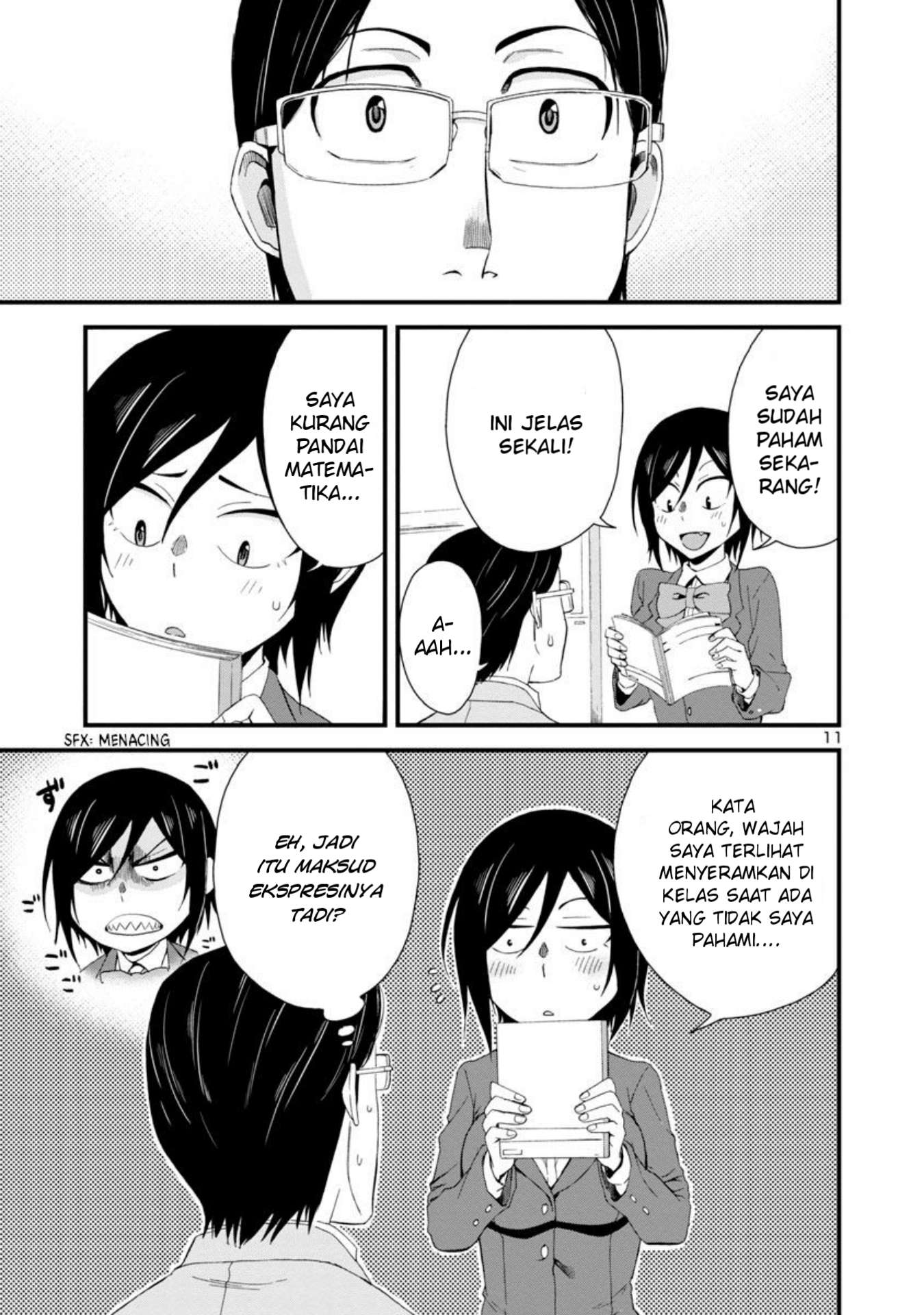 Hitomi-chan Is Shy With Strangers Chapter 06 Gambar 11