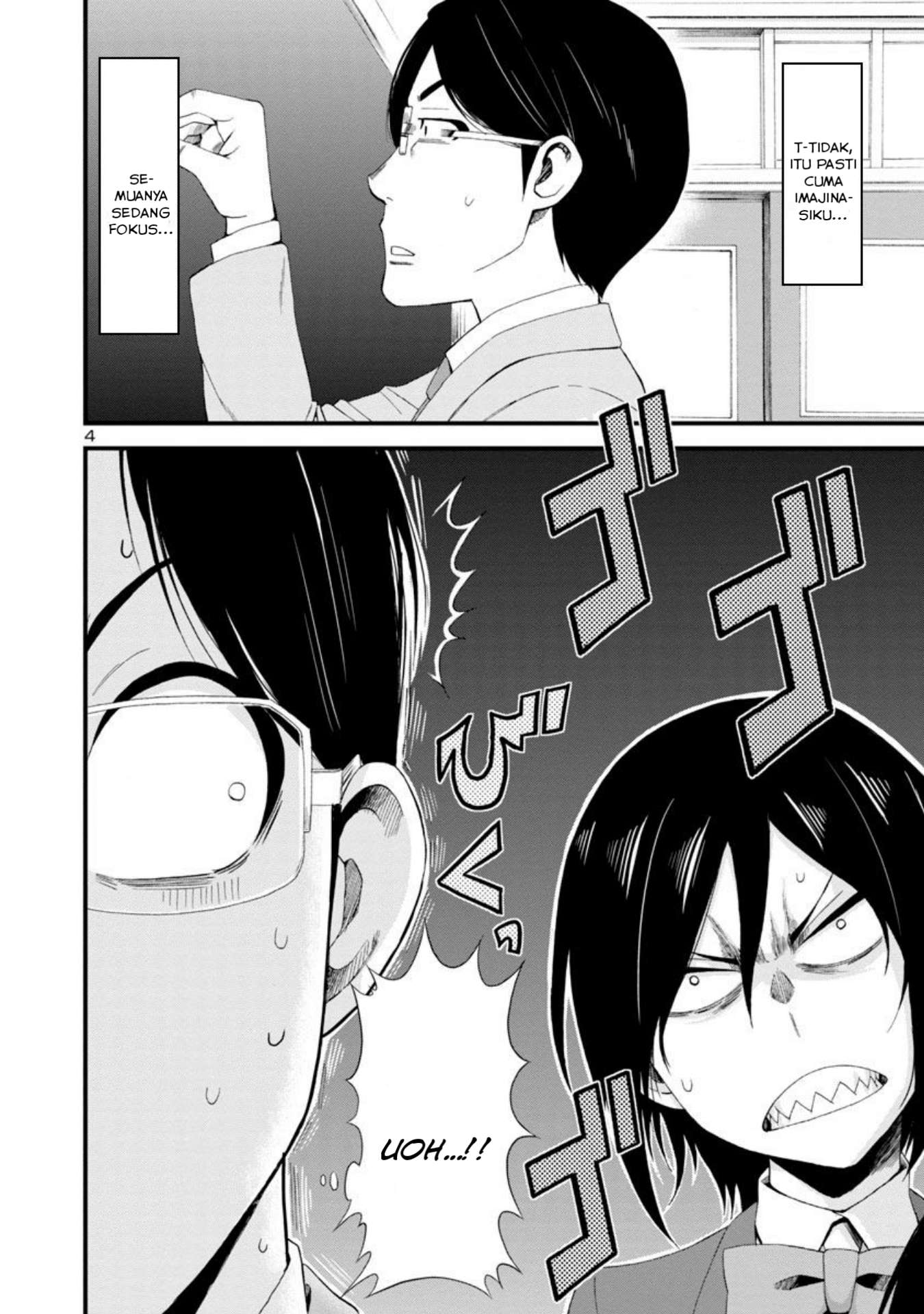 Hitomi-chan Is Shy With Strangers Chapter 06 Gambar 4