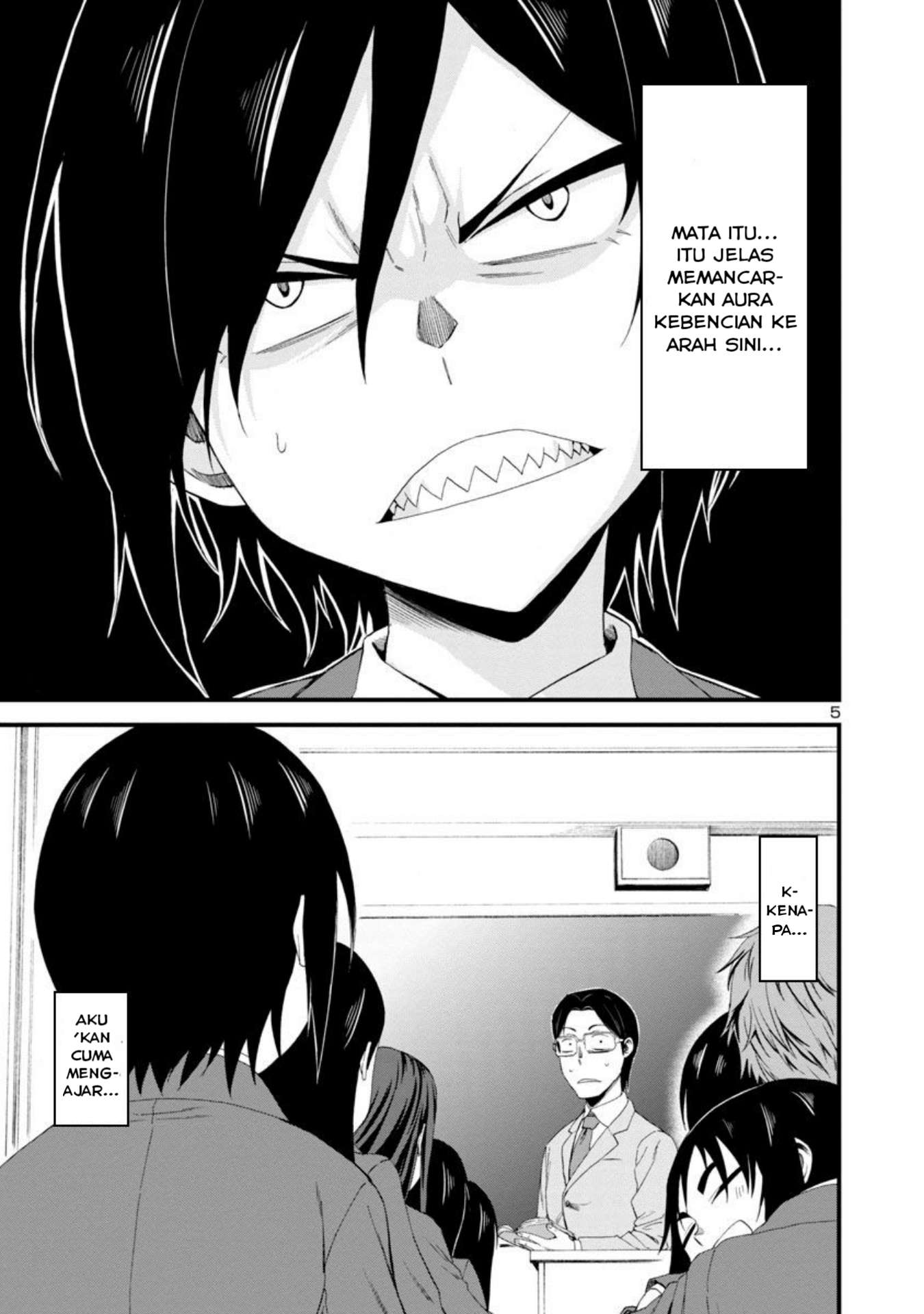 Hitomi-chan Is Shy With Strangers Chapter 06 Gambar 5