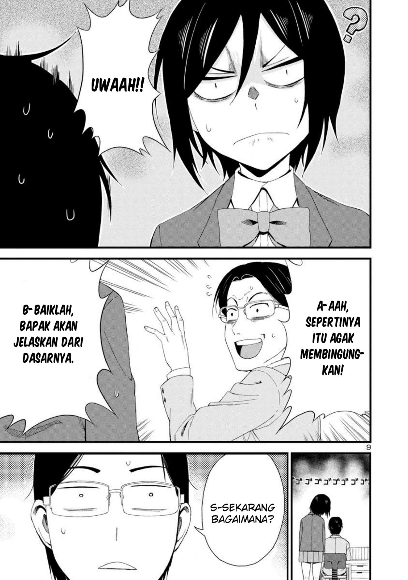 Hitomi-chan Is Shy With Strangers Chapter 06 Gambar 9