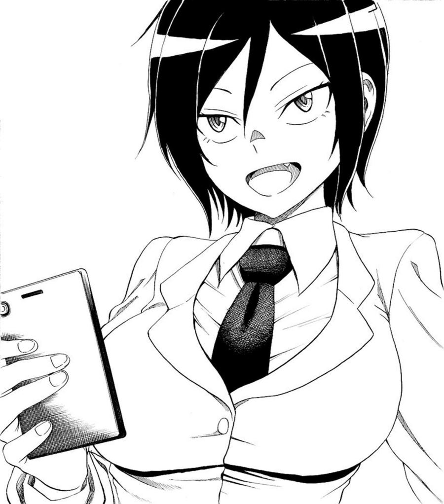 Hitomi-chan Is Shy With Strangers Chapter 03 Gambar 15