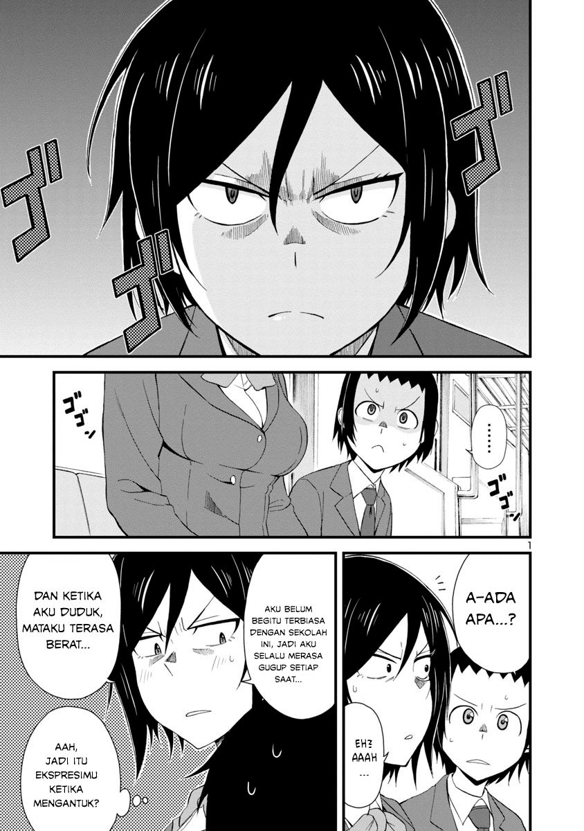Baca Komik Hitomi-chan Is Shy With Strangers Chapter 02 Gambar 1