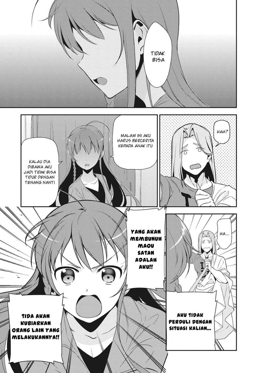 Hataraku Maou-sama! Chapter 35 Gambar 27