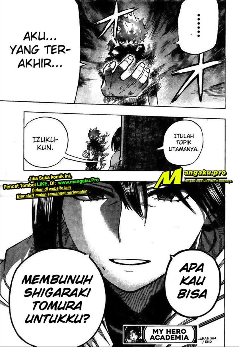 Boku no Hero Academia Chapter 304 Gambar 12