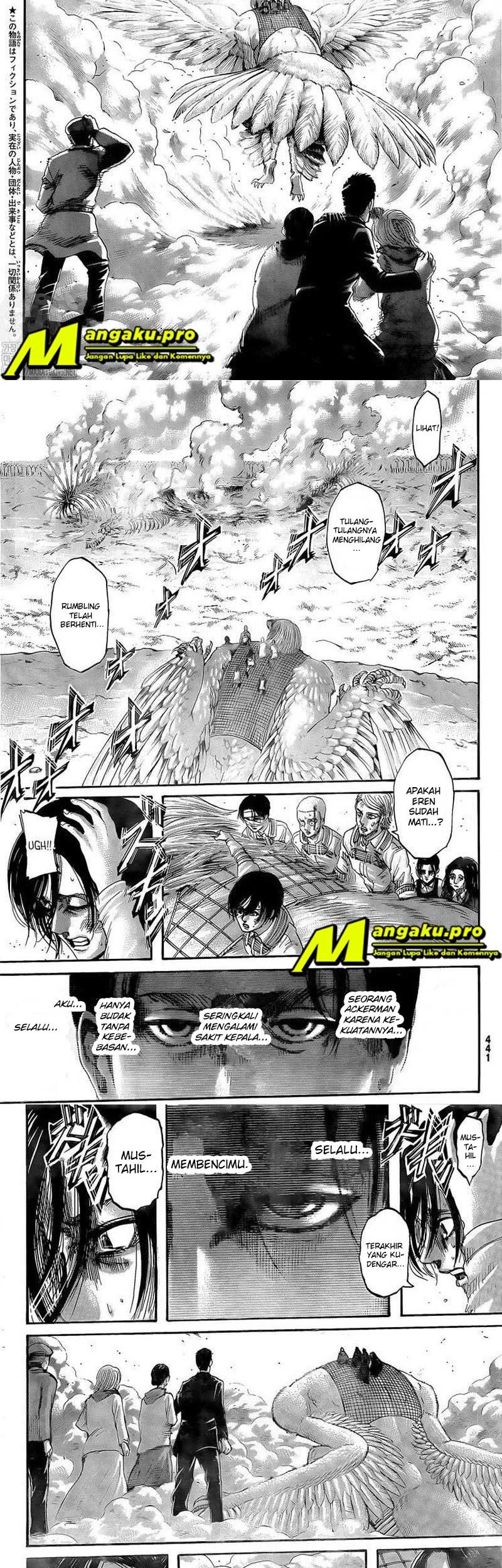Baca  Shingeki no Kyojin Chapter 138.1 Gambar 2